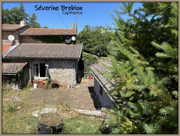 Maison à vendre 3 chambres, terrain de 1850 m² VISCOMTAT (63)