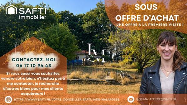 Maison modulaire T5 sur terrain agricole d'1,4 hectares