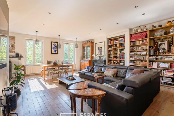 Maison de ville en duplex avec vue sur le Rhône