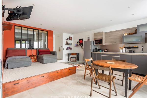 Maison de ville en duplex avec vue sur le Rhône