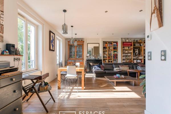 Maison de ville en duplex avec vue sur le Rhône