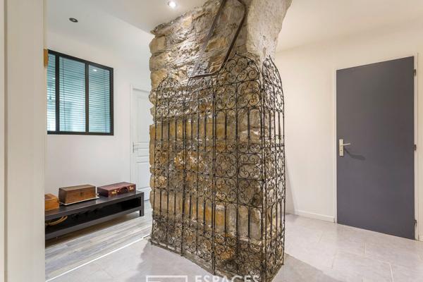 Maison de ville en duplex avec vue sur le Rhône