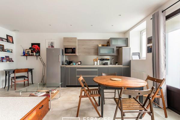 Maison de ville en duplex avec vue sur le Rhône