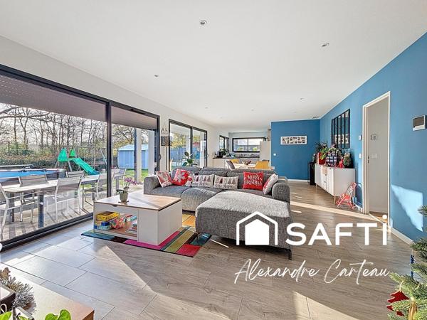 Maison 6 pièces 123 m² 4 chambres, garage