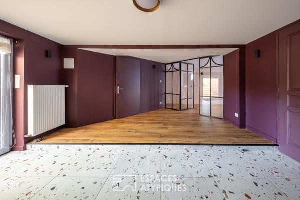 Maison en pierre rénovée et son jardin d’éden au coeur du Clunisois