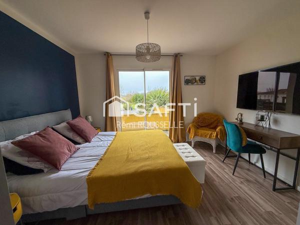 Superbe maison de 165m2 sur un terrain de 3200m2.