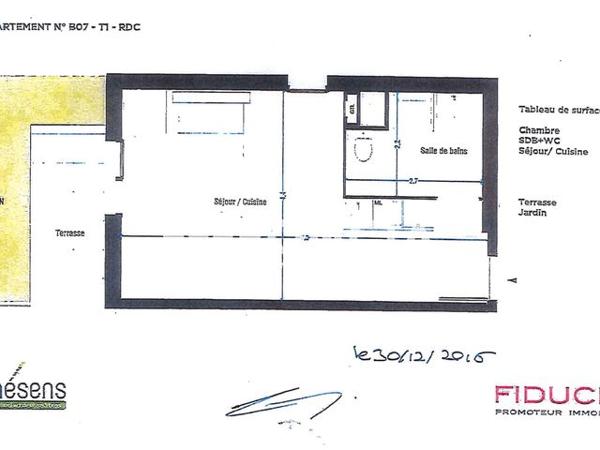 Location Studio 33.01 m² - 3 RUE JEAN MOULIN Lens 62300