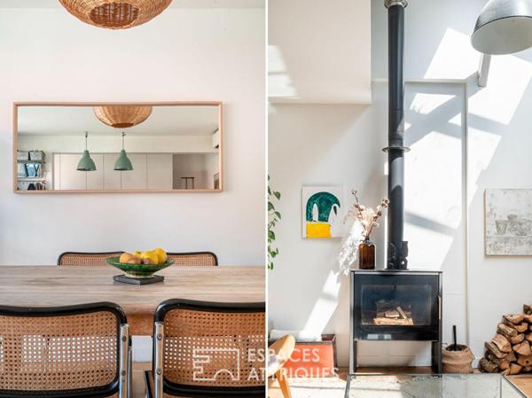 Loft en duplex avec verrière et terrasse