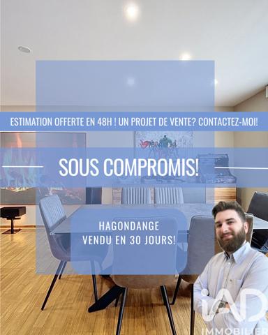 Appartement à vendre 3 pièces 69 m² Hagondange