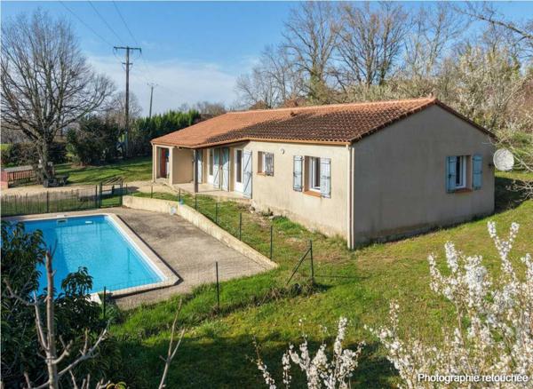 Maison contemporaine - Cazals Charmante maison de plain-pied avec piscine et vue campagne près de Cazals