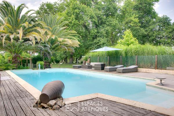 Charme absolu et prestations haut de gamme pour cette bastide de standing