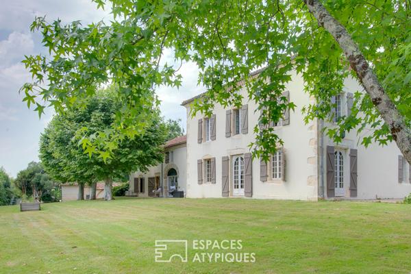 Charme absolu et prestations haut de gamme pour cette bastide de standing