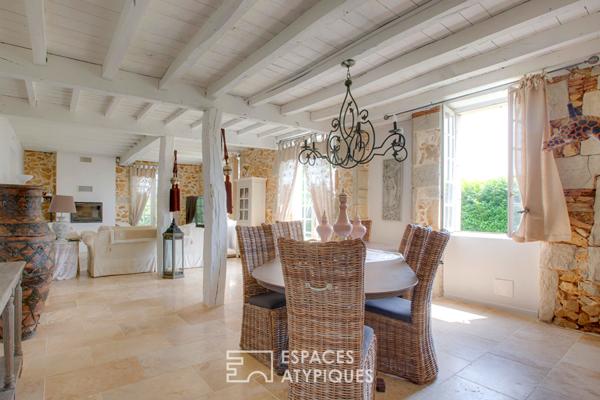 Charme absolu et prestations haut de gamme pour cette bastide de standing
