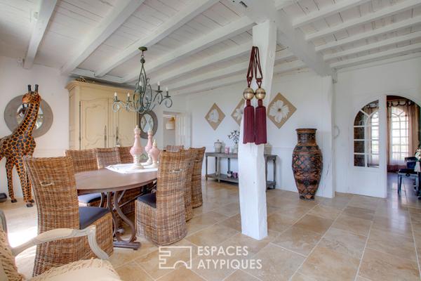 Charme absolu et prestations haut de gamme pour cette bastide de standing