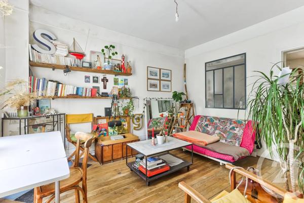 Appartement F2 à vendre  2 pièces - 46,69 m 2   AUBERVILLIERS  - 93