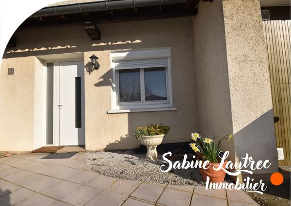 Saint-Juéry (81160) Maison lumineuse avec terrasse exposée ouest – Proche commodités