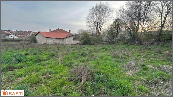 Rare sur la commune Terrain de 1214m2