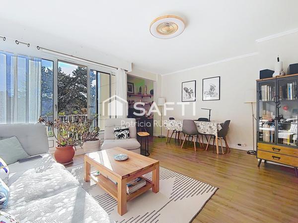 RUEIL CENTRE VILLE- Appartement F3, BALCON, CAVE et BOX