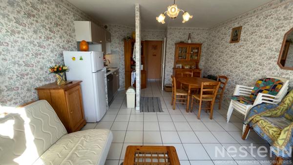 À vendre : Appartement et jardin Aperçu Mer avec garage à Quiberon