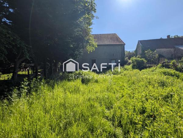 Maison de campagne, 1 chambre, 1 grande mezzanine.