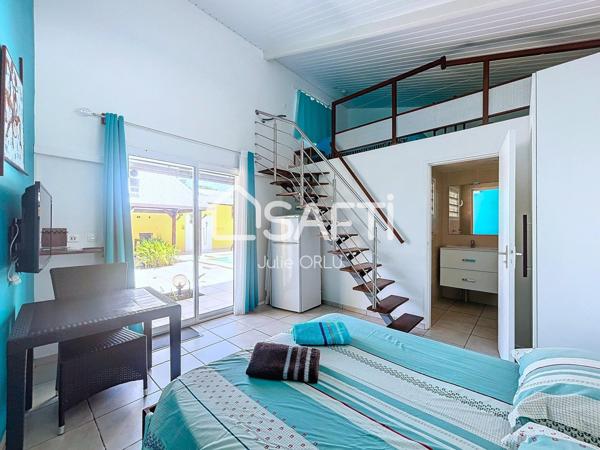 Maison 3 chambres - piscine + 3 Studios Terrain 462m²