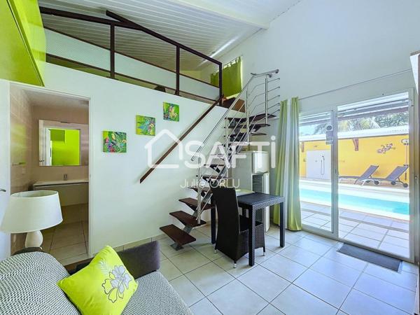 Maison 3 chambres - piscine + 3 Studios Terrain 462m²