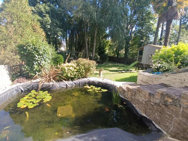 Maison 4 chambres avec très beau jardin, terrasses