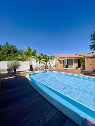 Superbe maison au calme sur belle parcelle avec piscine, garage, ateliers et dépendance T2