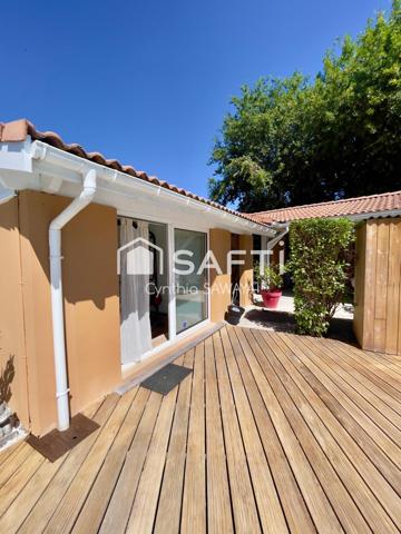 Superbe maison au calme sur belle parcelle avec piscine, garage, ateliers et dépendance T2