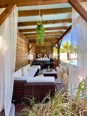 Superbe maison au calme sur belle parcelle avec piscine, garage, ateliers et dépendance T2