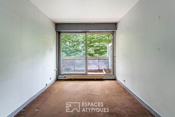 Appartement à réinventer avec vue dégagée et grand balcon filant