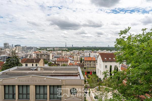 Appartement à réinventer avec vue dégagée et grand balcon filant