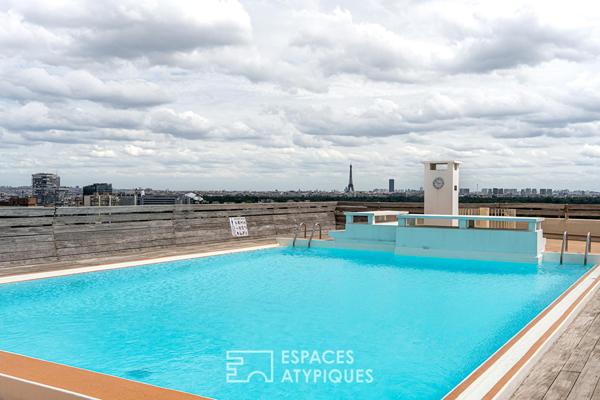 Appartement à réinventer avec vue dégagée et grand balcon filant