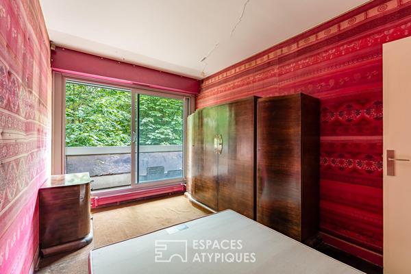 Appartement à réinventer avec vue dégagée et grand balcon filant