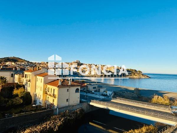À vendre Appartement 2 pièces 46 m² - Banyuls-sur-mer 66650