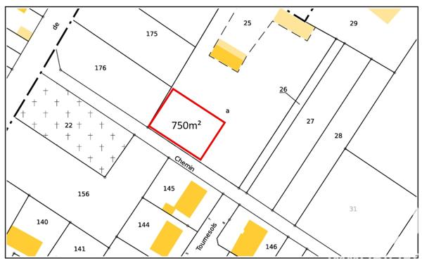 Terrain à vendre 750 m² Vieux-lès-Asfeld