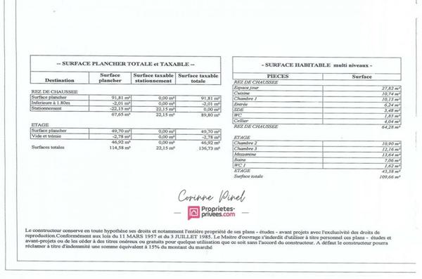 Maison neuve de Plain Pied