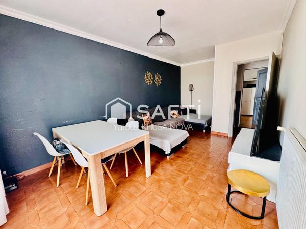 APPARTEMENT T4 TRAVERSANT AU CALME + LE GARAGE + LA CAVE