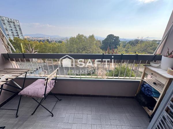 APPARTEMENT T4 TRAVERSANT AU CALME + LE GARAGE + LA CAVE