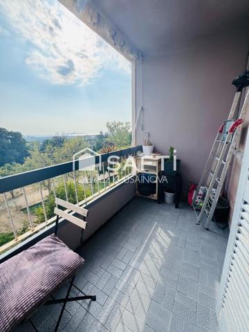 APPARTEMENT T4 TRAVERSANT AU CALME + LE GARAGE + LA CAVE