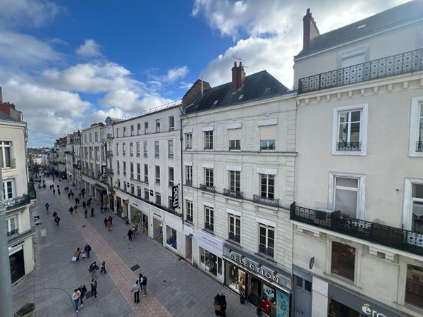 Appartement Angers 2 pièces 43.56 m2, charme de l'ancien - LENEPVEU / RALLIEMENT - Hyper Centre