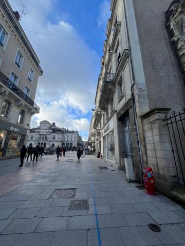 Appartement Angers 2 pièces 43.56 m2, charme de l'ancien - LENEPVEU / RALLIEMENT - Hyper Centre