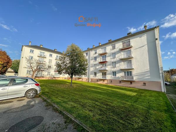 Appartement F4 lumineux avec balcon-terrasse