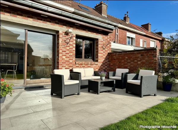 Maison 130 m² avec jardin et grand garage