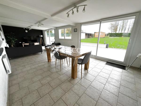 MAISON IDIVIDUELLE SEMI PLAIN PIED 134 M² 3 CH BEAU JARDIN Wahagnies (59261)