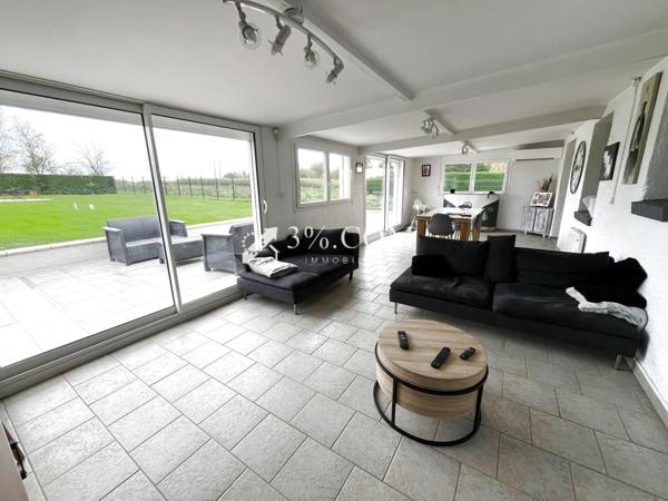 MAISON IDIVIDUELLE SEMI PLAIN PIED 134 M² 3 CH BEAU JARDIN Wahagnies (59261)