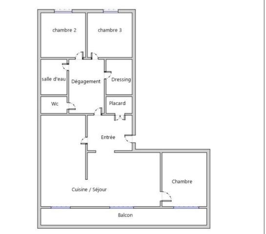 Appartement à vendre 4 pièces 97 m² Villeurbanne