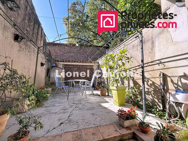 Maison Rabastens 85 m2, cour 26 m2, DPE C