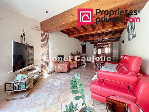 Maison Rabastens 85 m2, cour 26 m2, DPE C