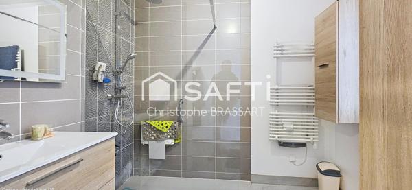 AUBIGNY-EN-ARTOIS – Maison plain-pied récente, 2 chambres, jardin et garage